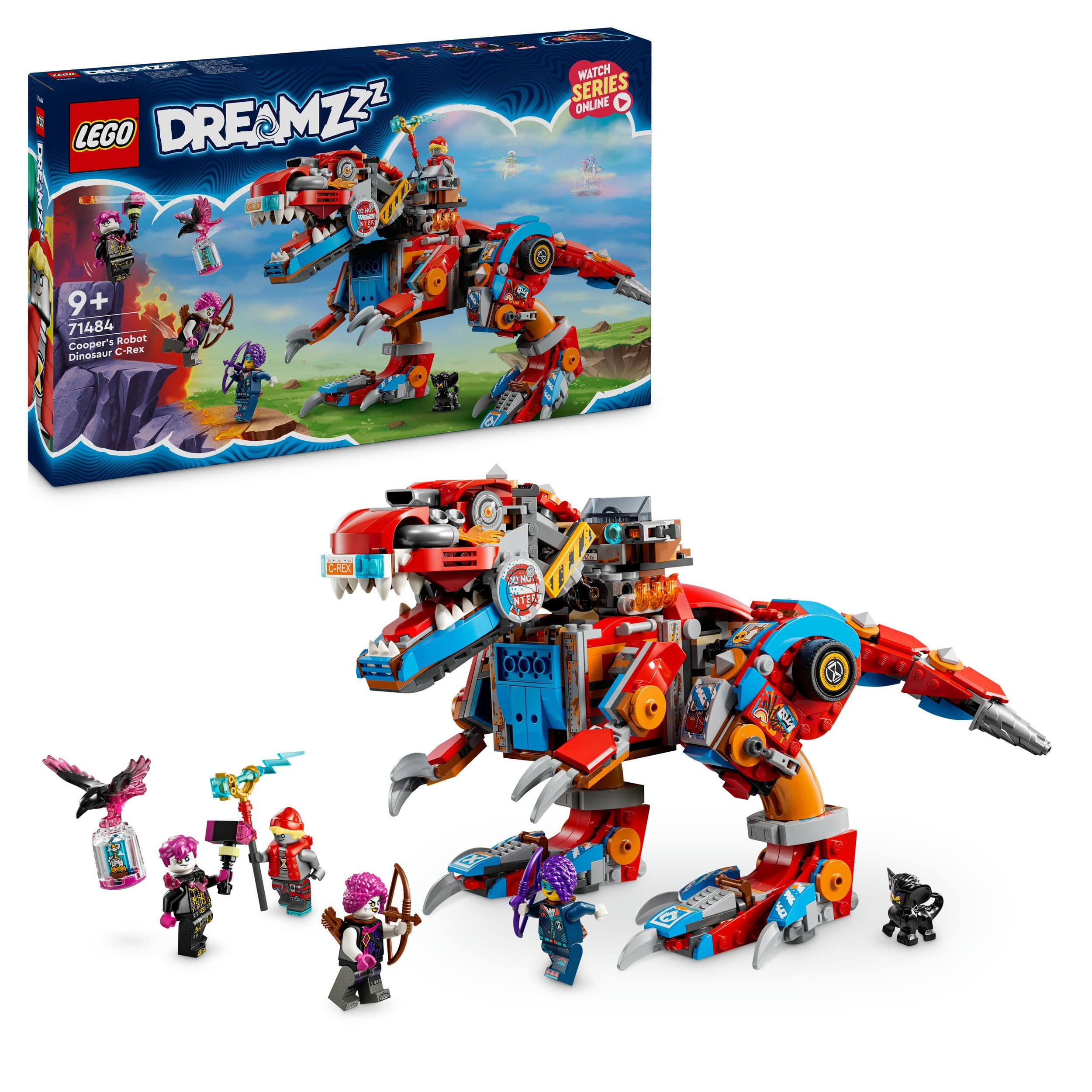 LEGO DREAMZzz 71484 Coopers Dino-Mech C-Rex