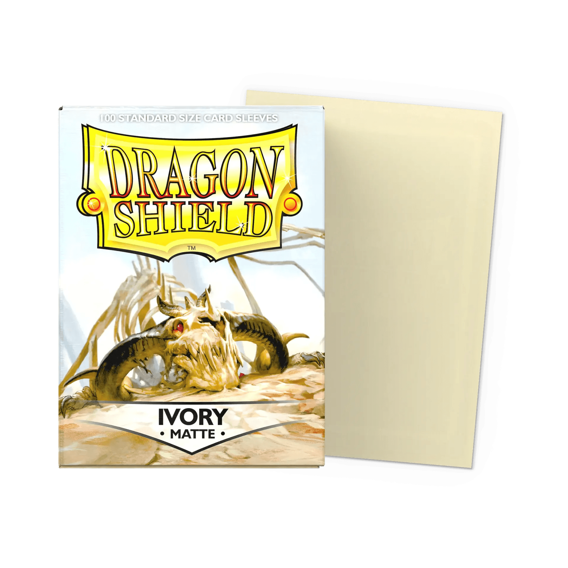 Dragon Shield Matte Ivory Standard Sleeves 100 Kartenhüllen