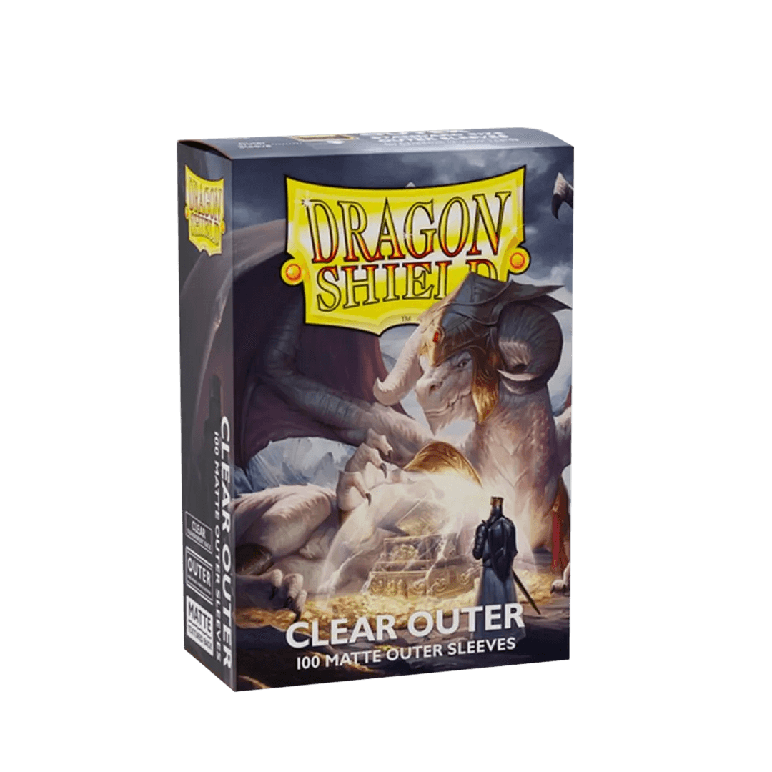 Dragon Shield Clear Matte Outer Sleeves 100 Kartenhüllen