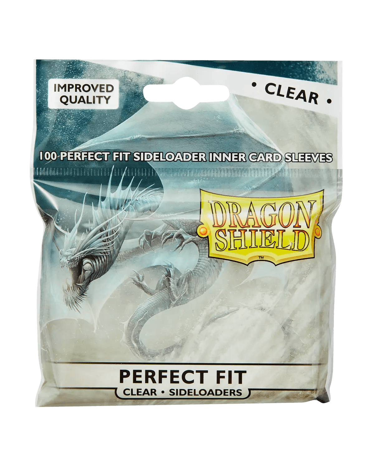 Dragon Shield Perfect Fit Sideloader Clear Inner Sleeves 100 Kartenhüllen