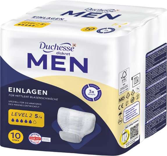 Duchesse Men Hygiene Einlage Level 2