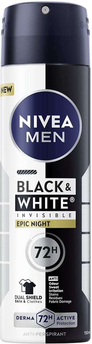 NIVEA MEN Deospray Black & White Invisible Epic Night