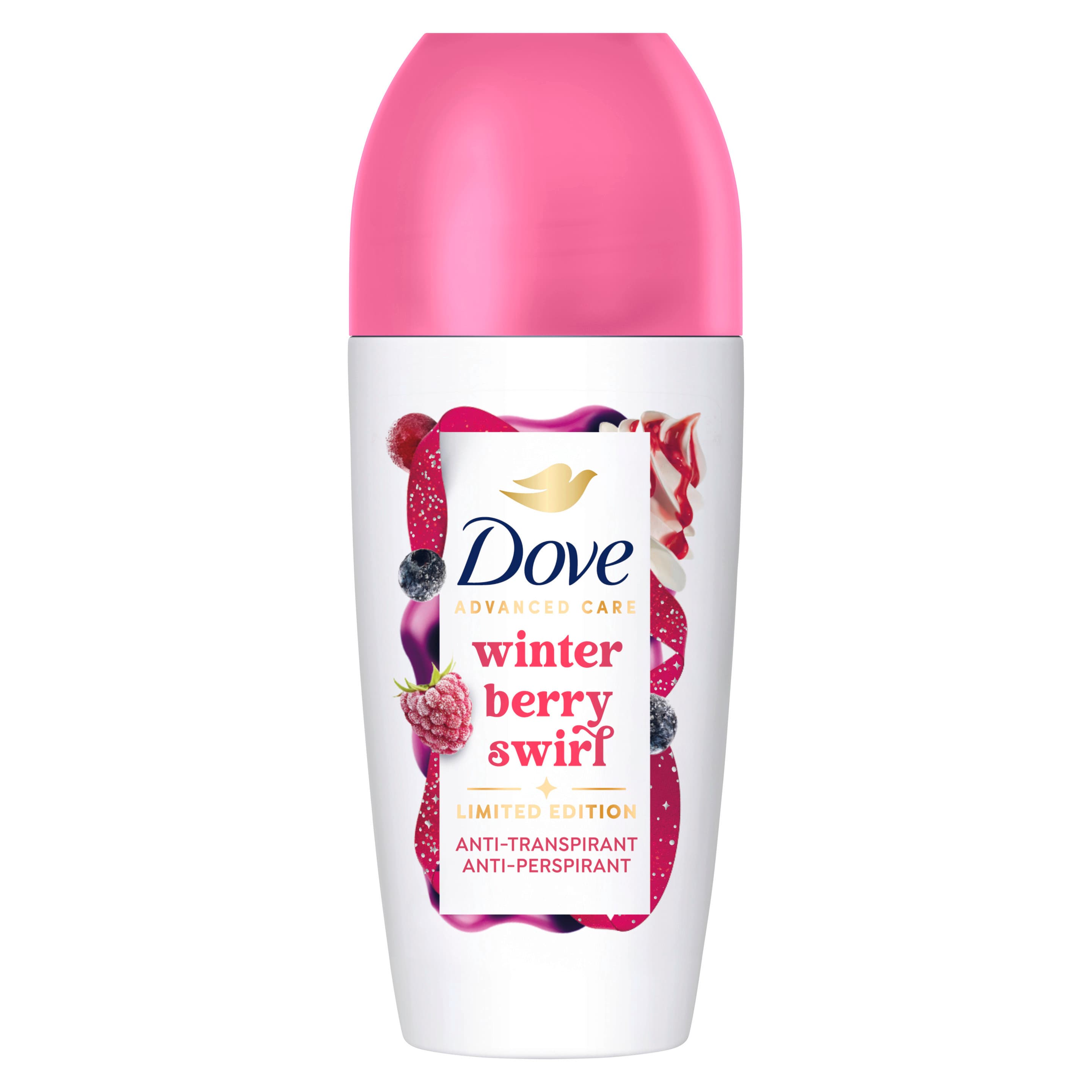 Dove Advanced Care Anti-Transpirant Deo Roll-On Winter Berry Swirl