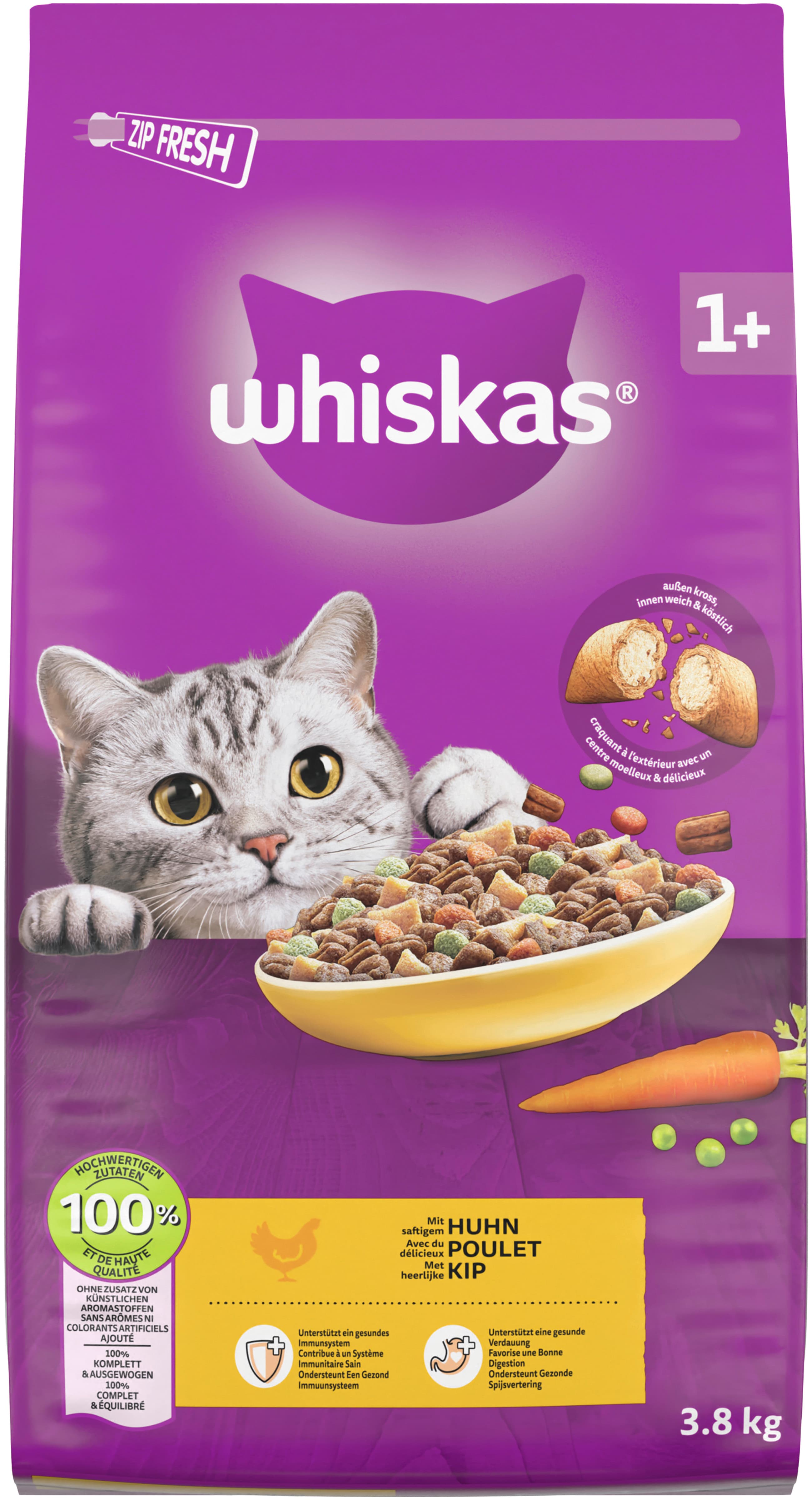 Whiskas Katzentrockenfutter Huhn