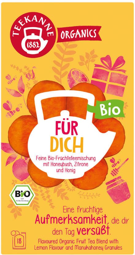 TEEKANNE Bio Früchtetee Organics Für Dich