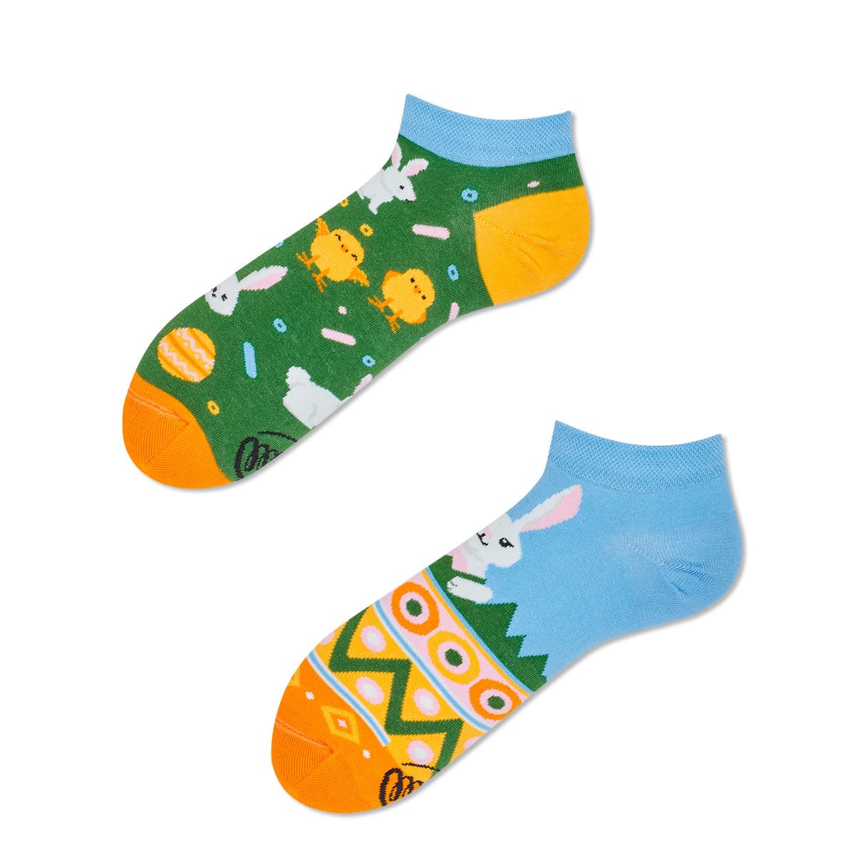 MANY MORNINGS Damen Sneaker Socken Osterhase