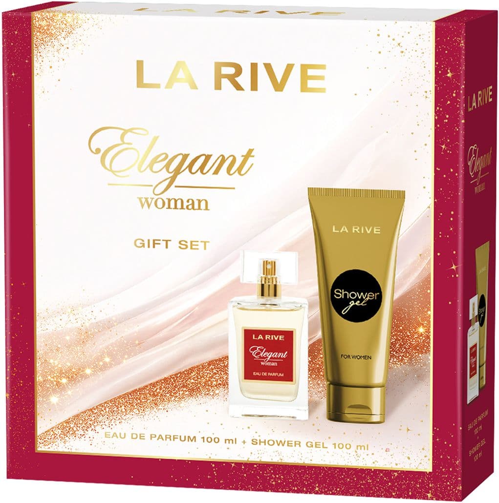 LA RIVE Elegant Woman Eau de Parfum + Duschgel Geschenkpackung
