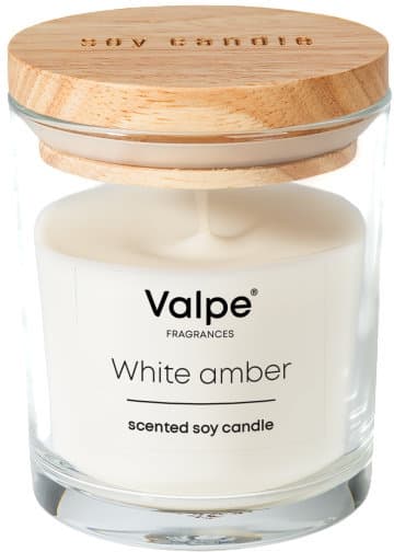 VALPE Duftkerze im Glas White Amber