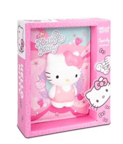 Hello Kitty Notizbuch B6 Squishy Pastell Pink