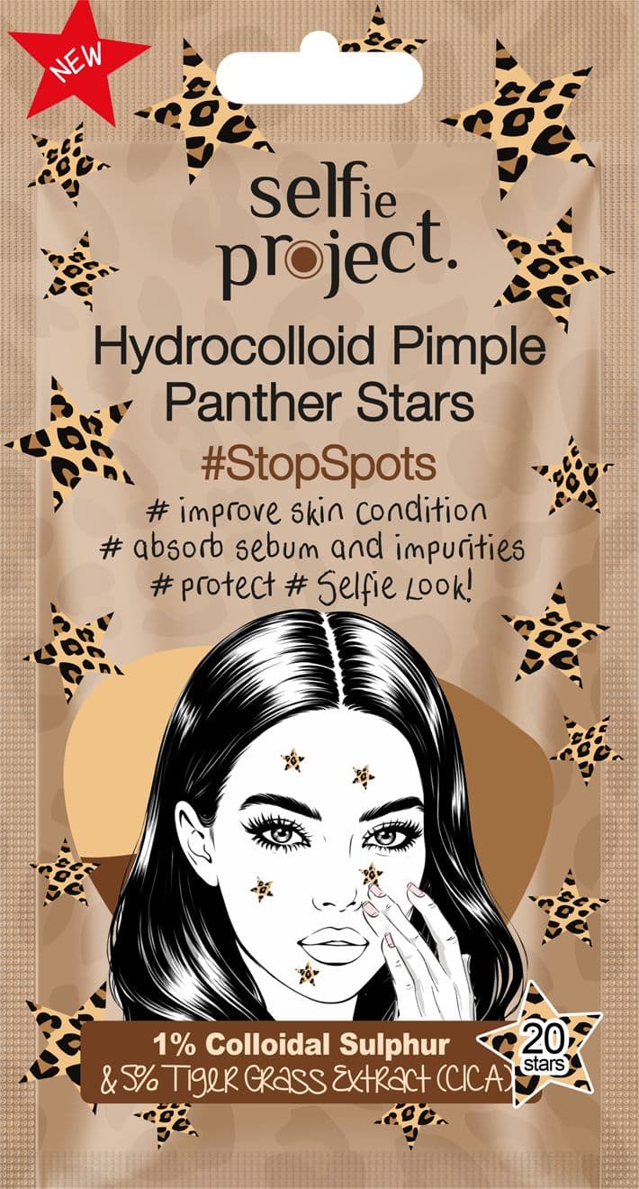 Selfie Project Hydrocolloid Pimple Panther Stars