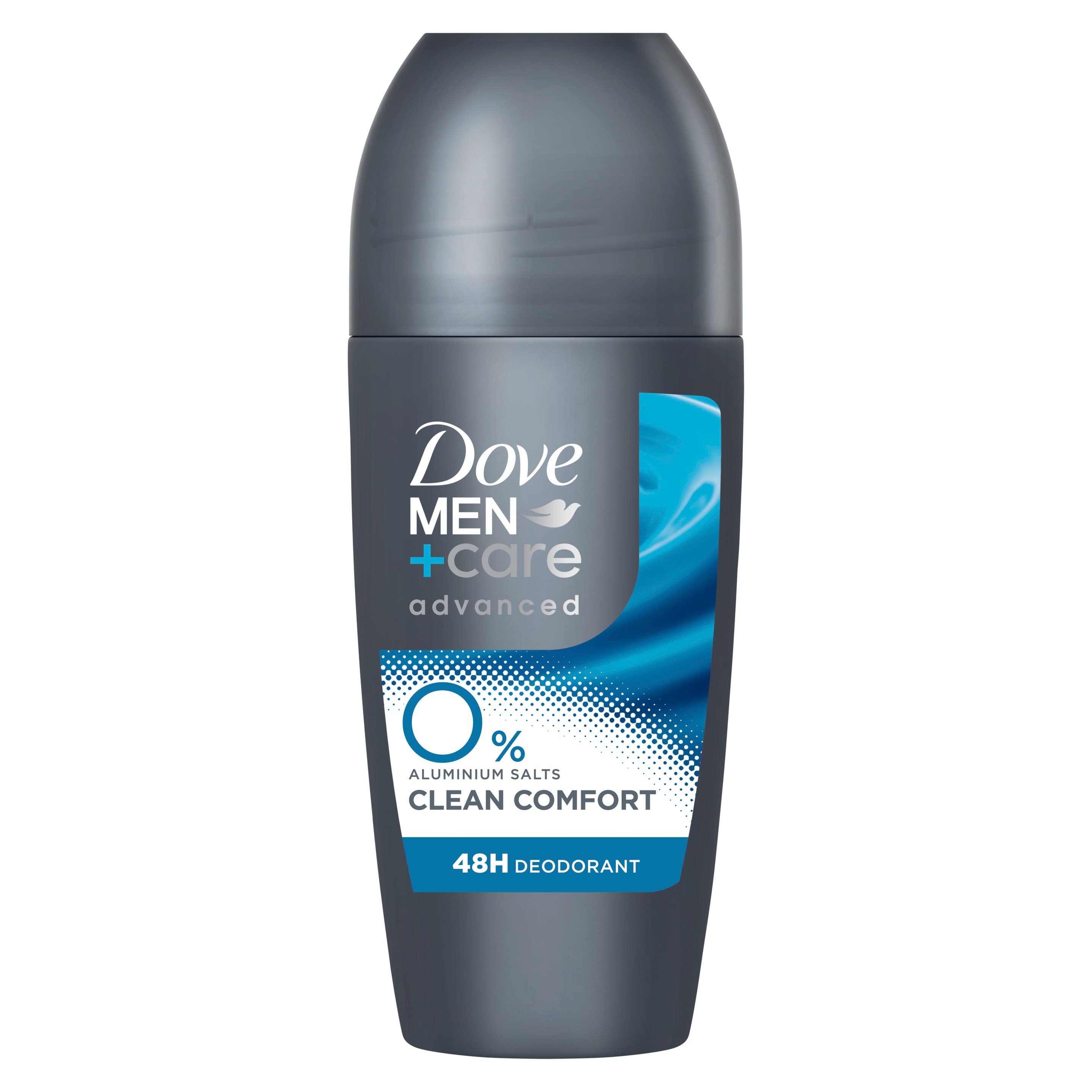 Dove Men+Care Deo Roll-On Clean Comfort ohne Alkohol/Aluminiumsalze