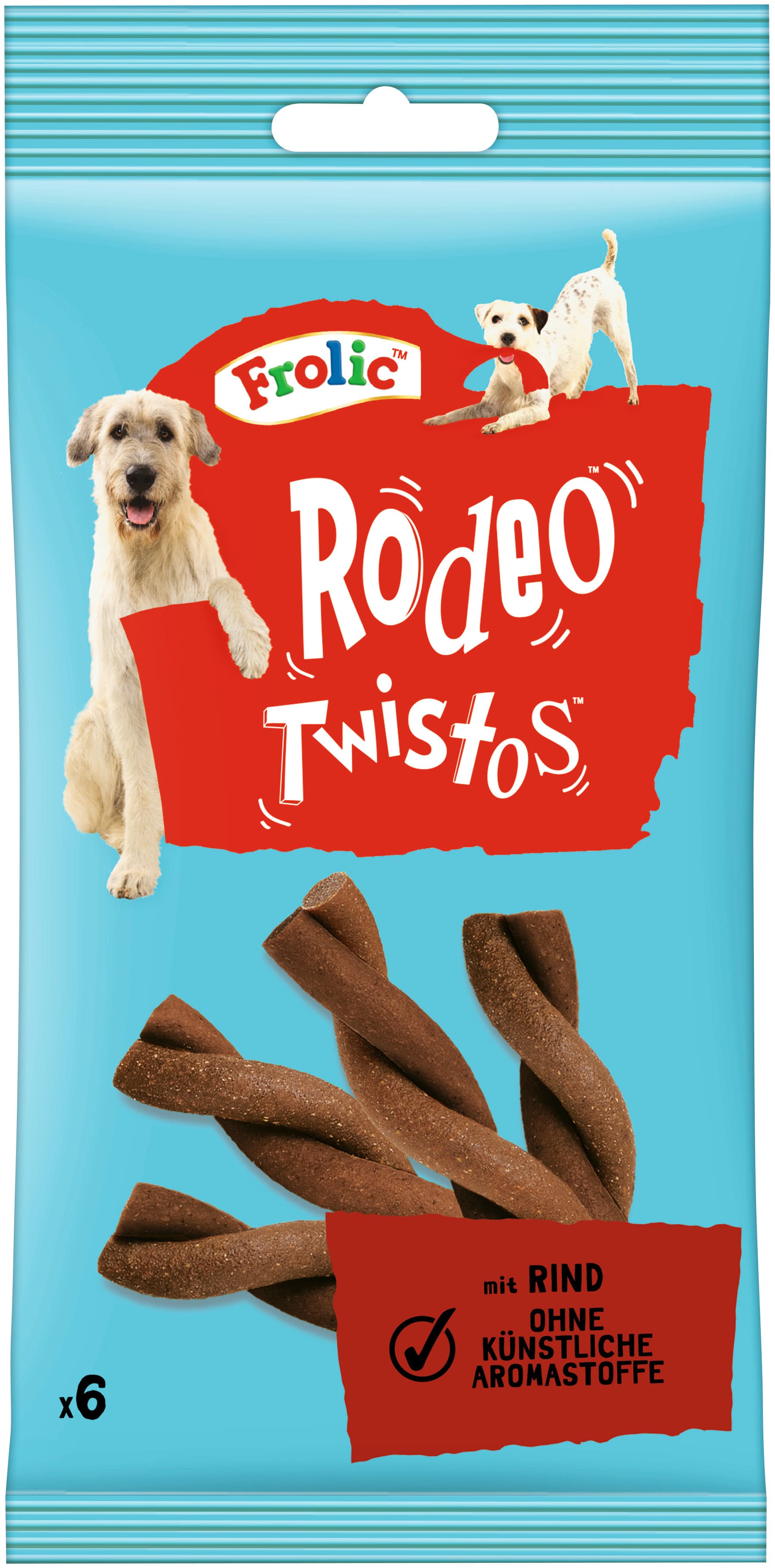 Vrecká Frolic™ Rodeo™ Twistos™ s hovädzím mäsom