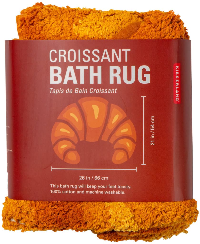 Kikkerland Badematte Croissant