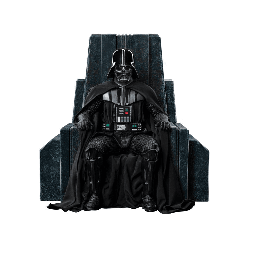 Iron Studios Star Wars Darth Vader on Throne Deluxe 1/10 Statue 18 cm