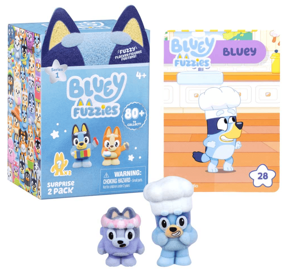 BLUEY Fuzzies S15 Doppelpack sortiert (Keine Auswahl möglich)