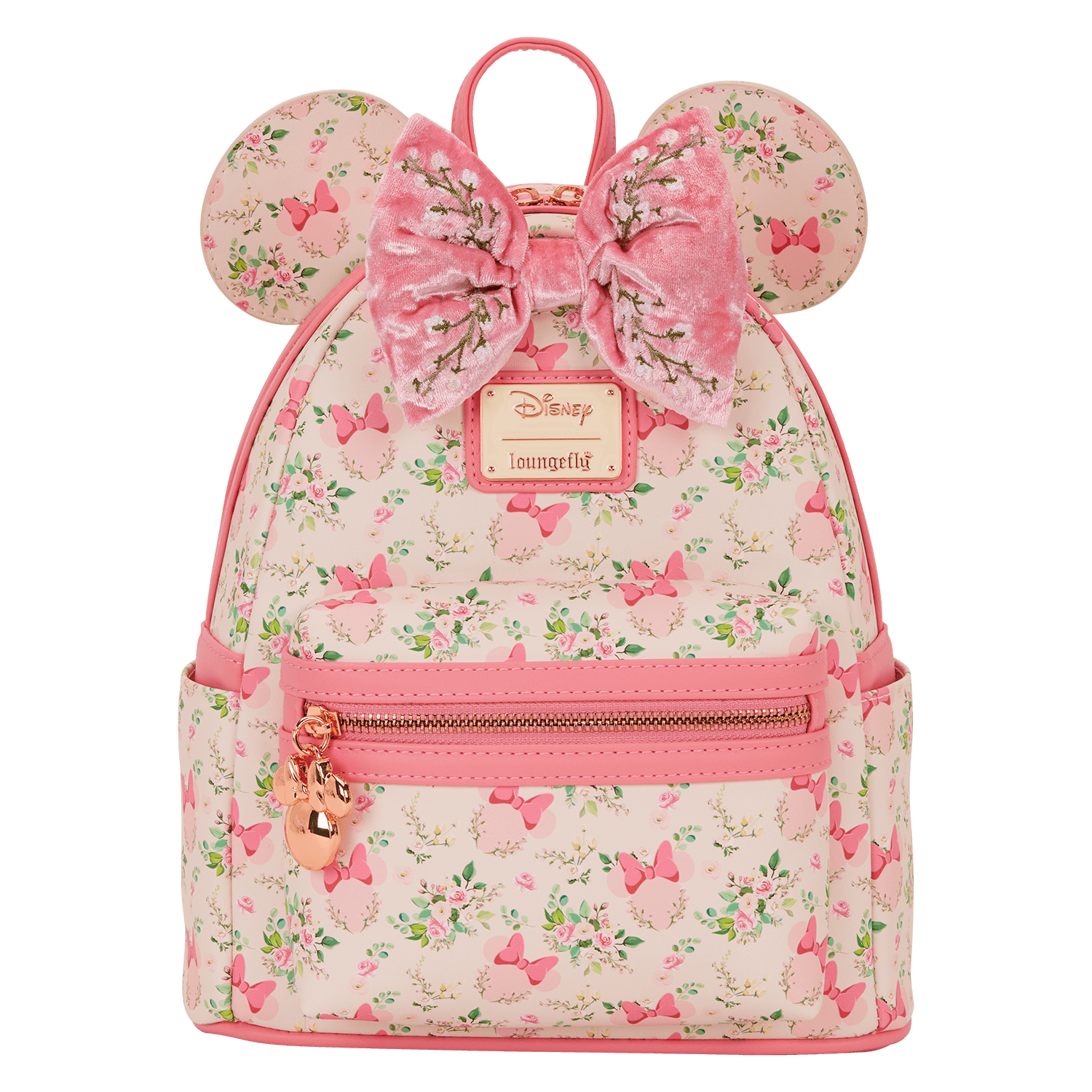 Loungefly Disney Minnie Mouse Floral Allover Print Mini-Rucksack
