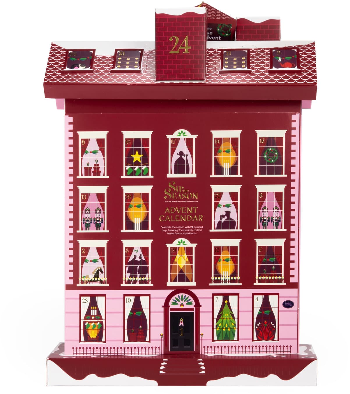 English Tea Shop Bio Tee Christmas Cottage Adventskalender