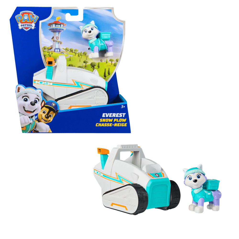 PAW Patrol Everest Schneepflug mit Everest-Figur