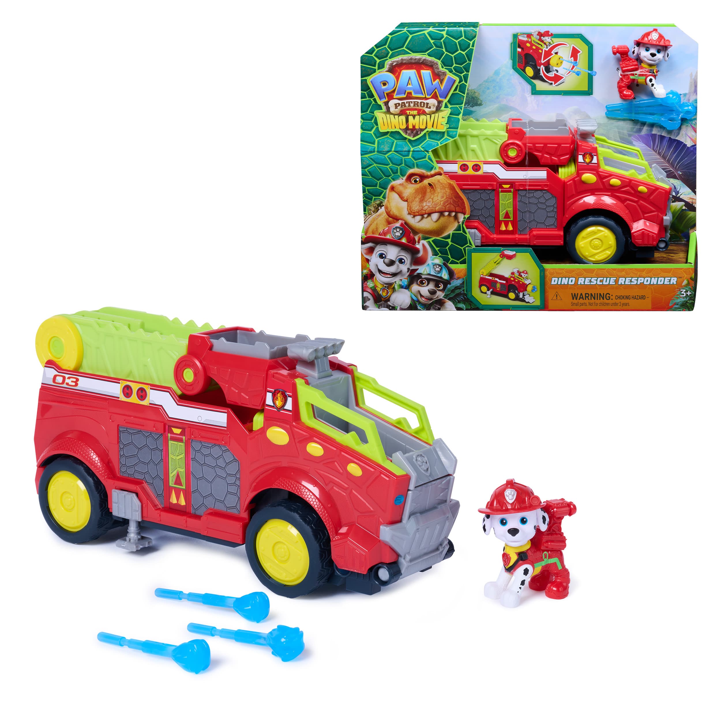 PAW Patrol: Der Dino Film, Marshalls extragroßes Dino-Rettungs-Feuerwehrauto