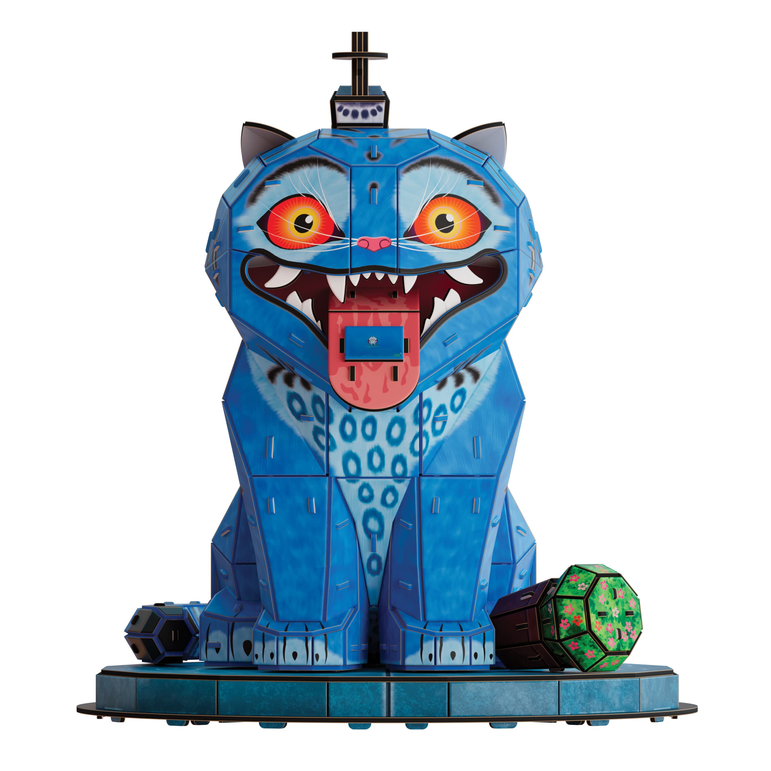 4D Build KPop Demon Hunters Derpy Tiger & Sussie Bird 3D-Puzzle mit 168 Teilen