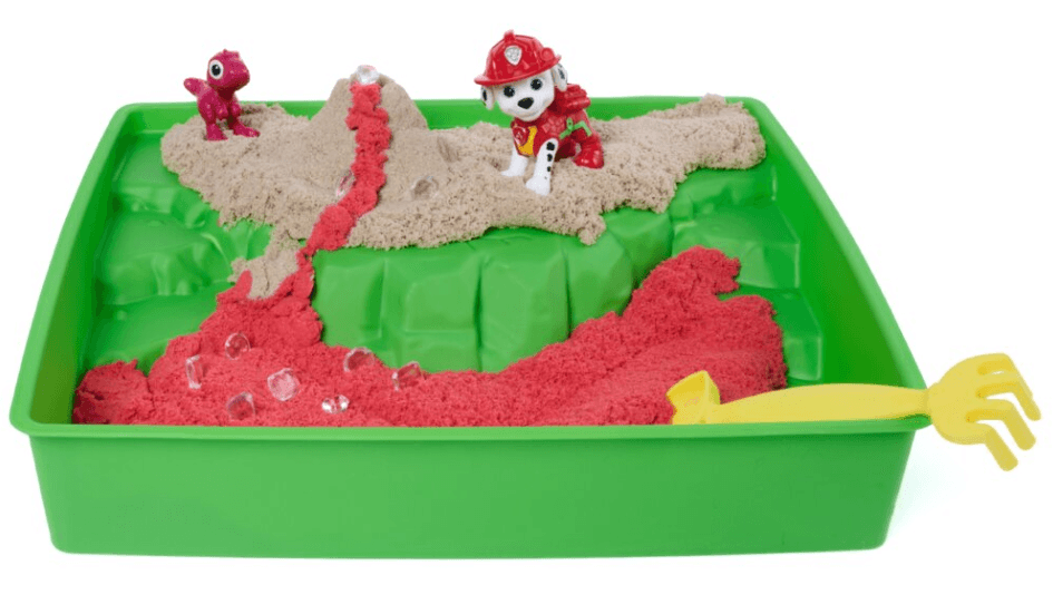 Kinetic Sand PAW Patrol Dino Rescue Marshall Spielset mit 453 g kinetischem Sand & Figuren
