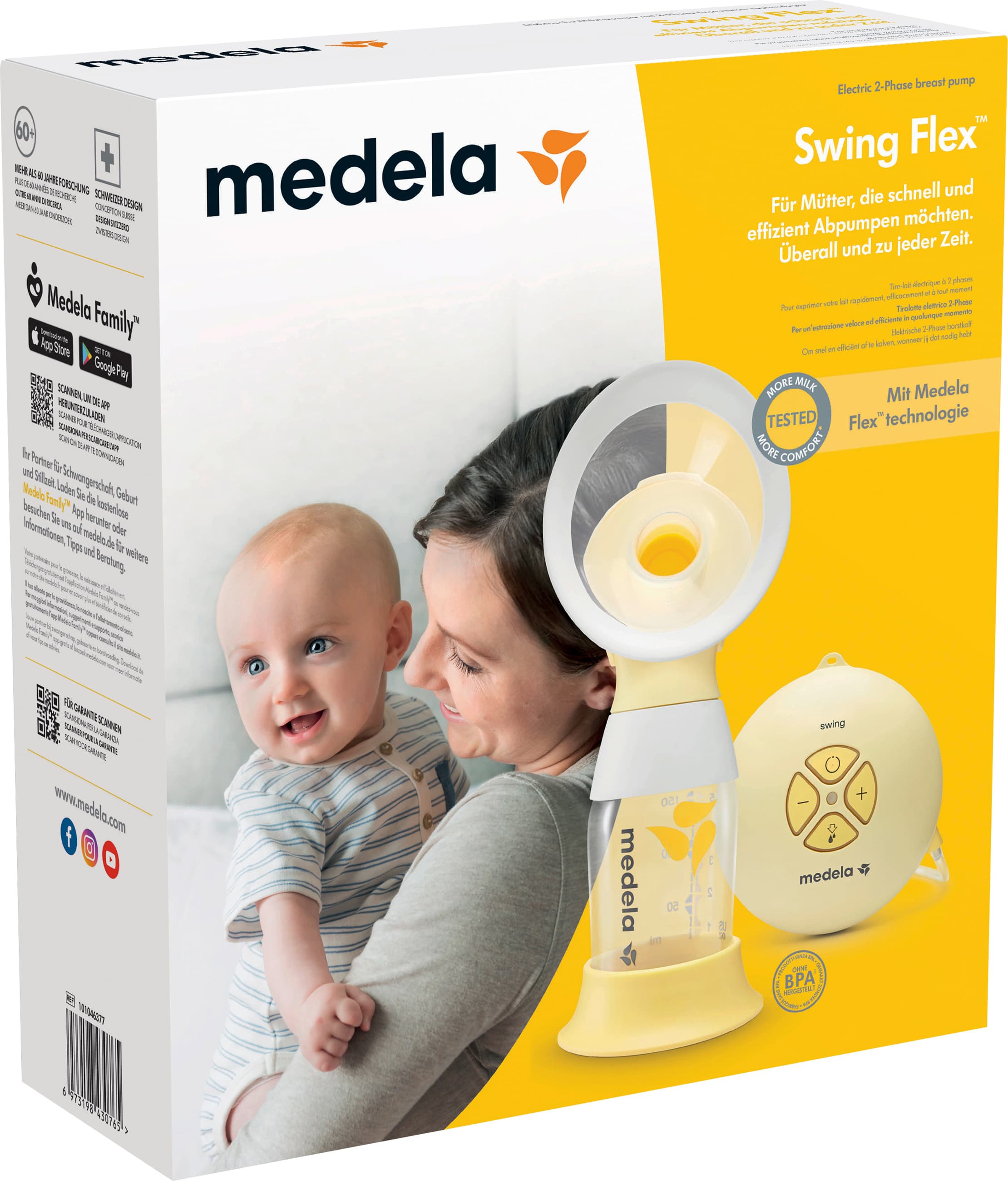 Medela Elektrische Einzelmilchpumpe Swing Flex