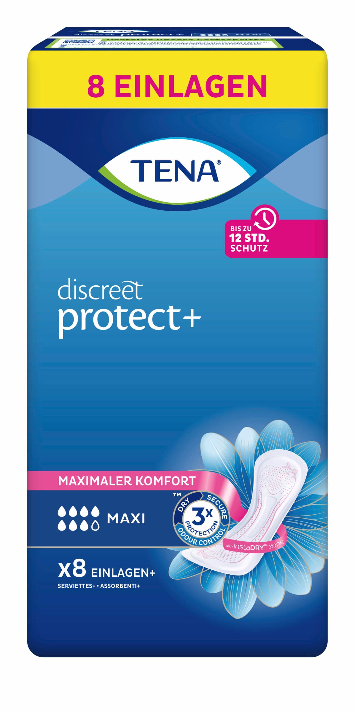 Tena Discreet Protect+ Maxi Einlagen