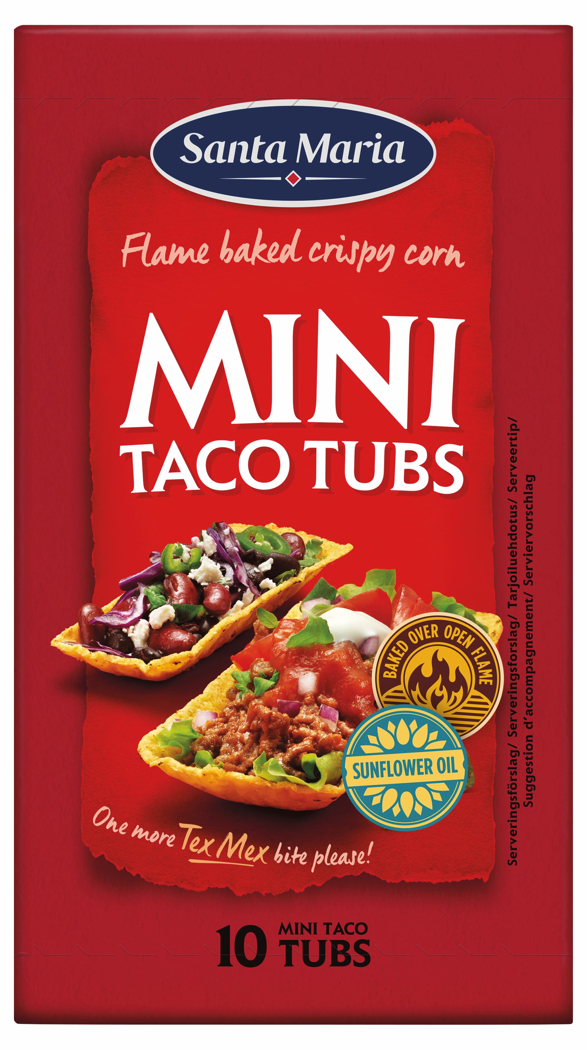 Santa Maria Mini Taco Tubs