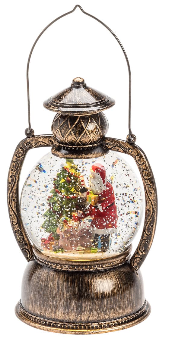 Konstsmide LED Kugellaterne Weihnachtsmann