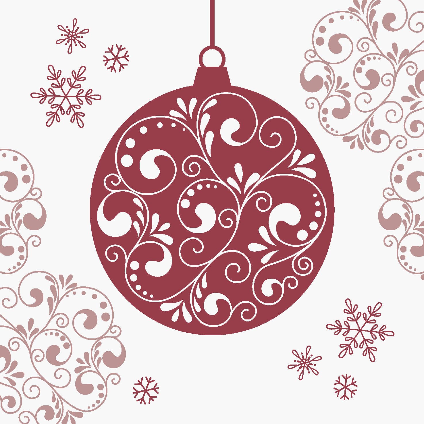 Paper + Design Servietten Baubles 24x24cm