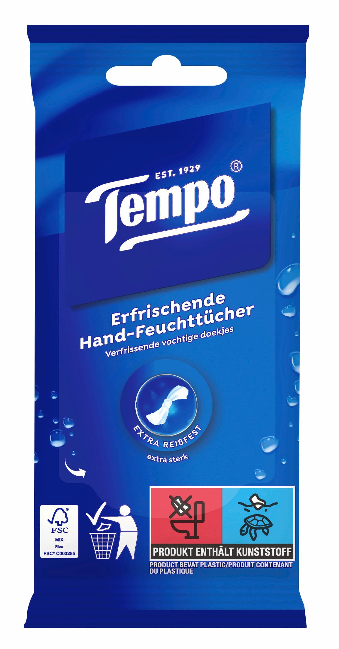 Tempo Handfeuchttücher Classic