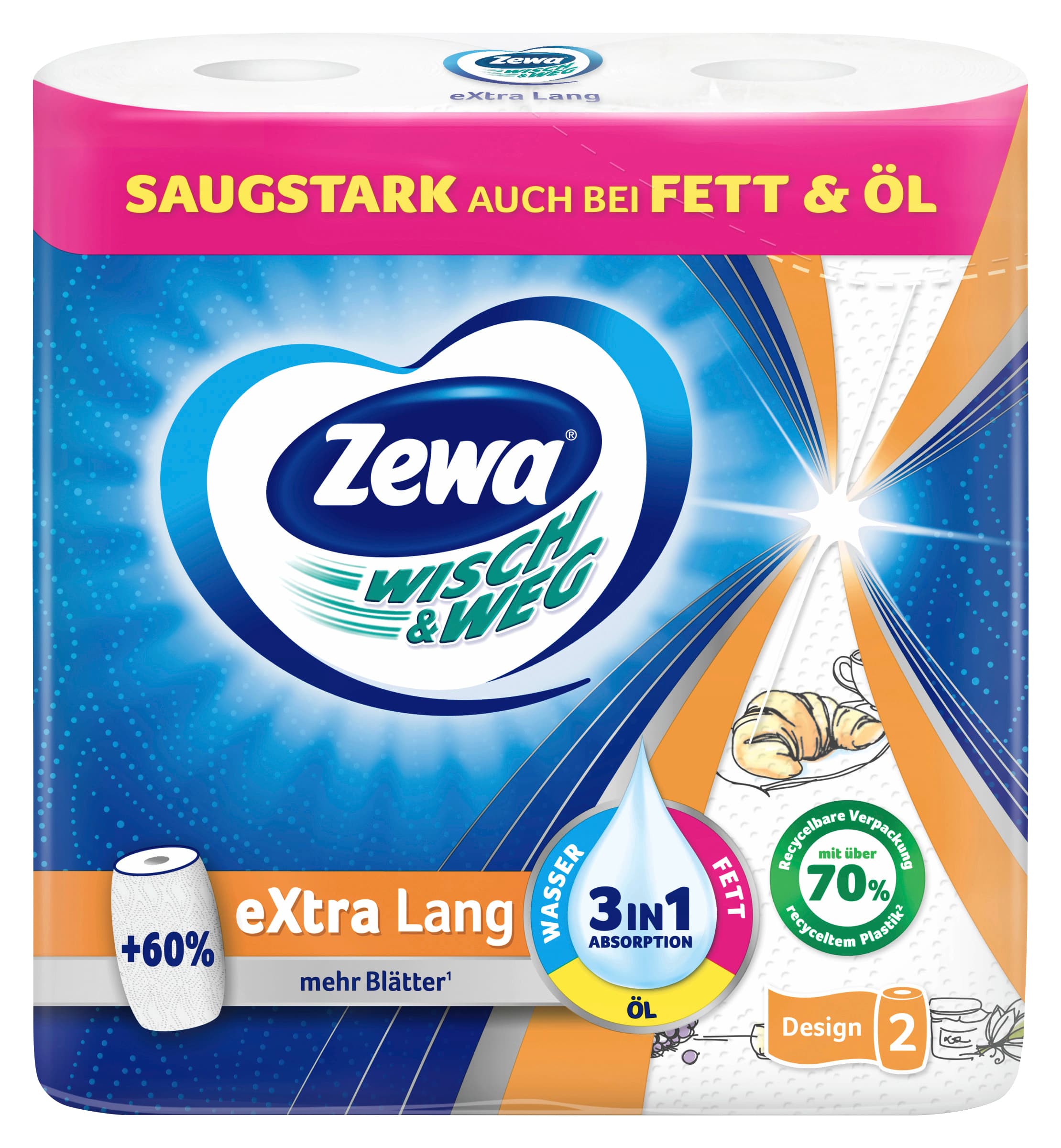 ZEWA WISCH & WEG eXtra Lang
