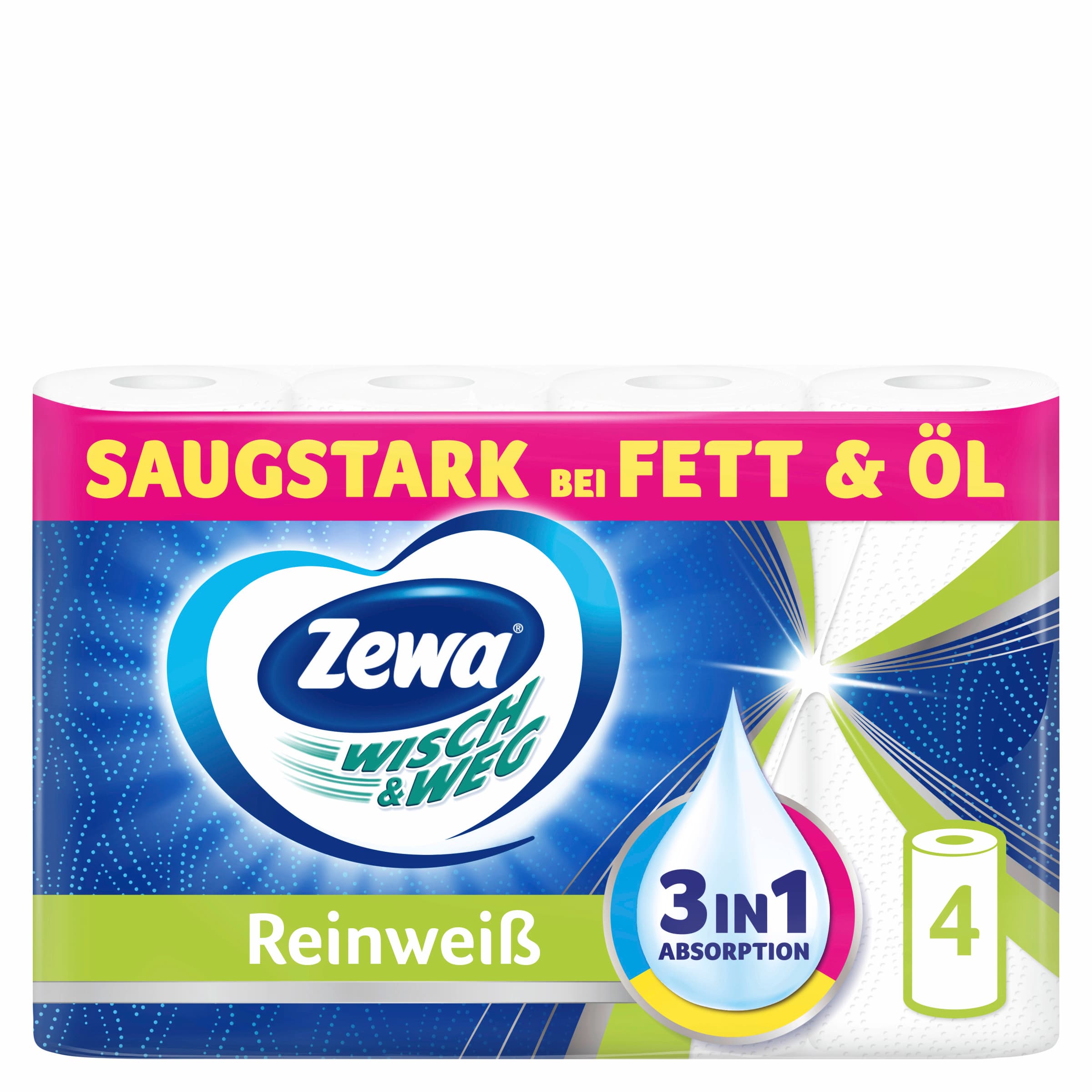 ZEWA WISCH & WEG Reinweiß