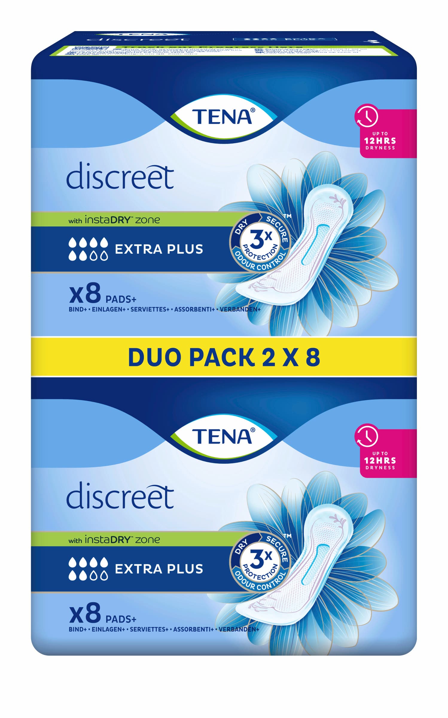 Tena discreet extra Plus Inkontinenzeinlagen Duopack