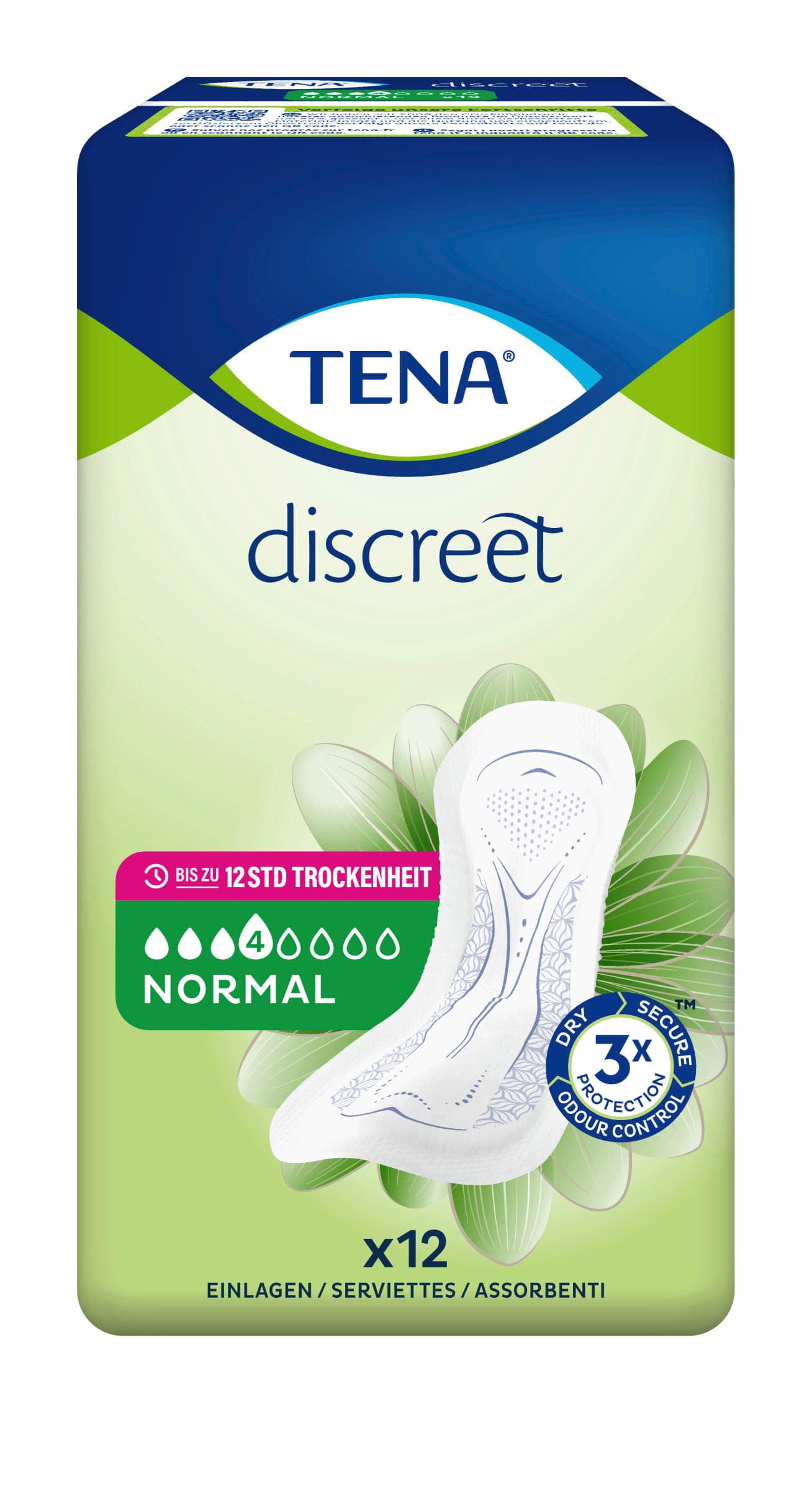 TENA discreet normal Slipeinlagen