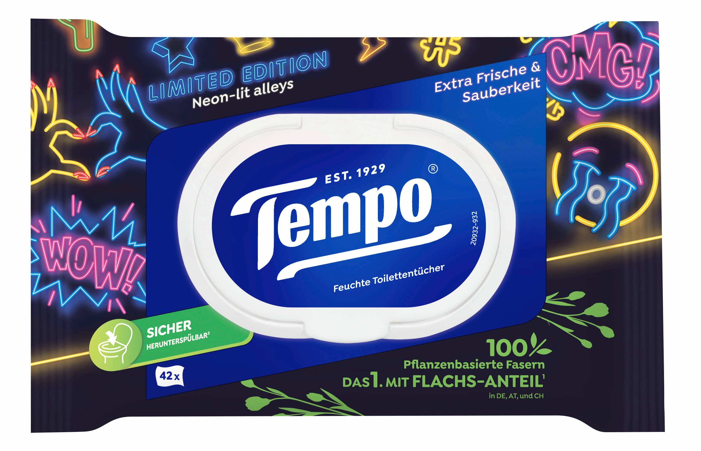 Tempo feuchte Taschentücher Limited Edition