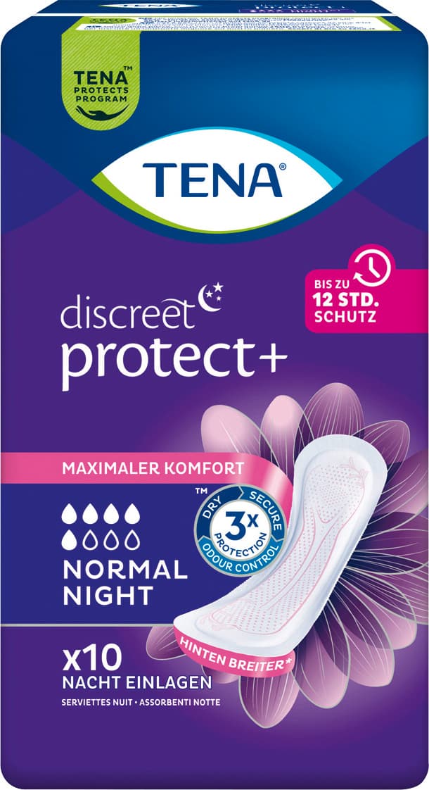 TENA discreet Normal Night Slipeinlagen