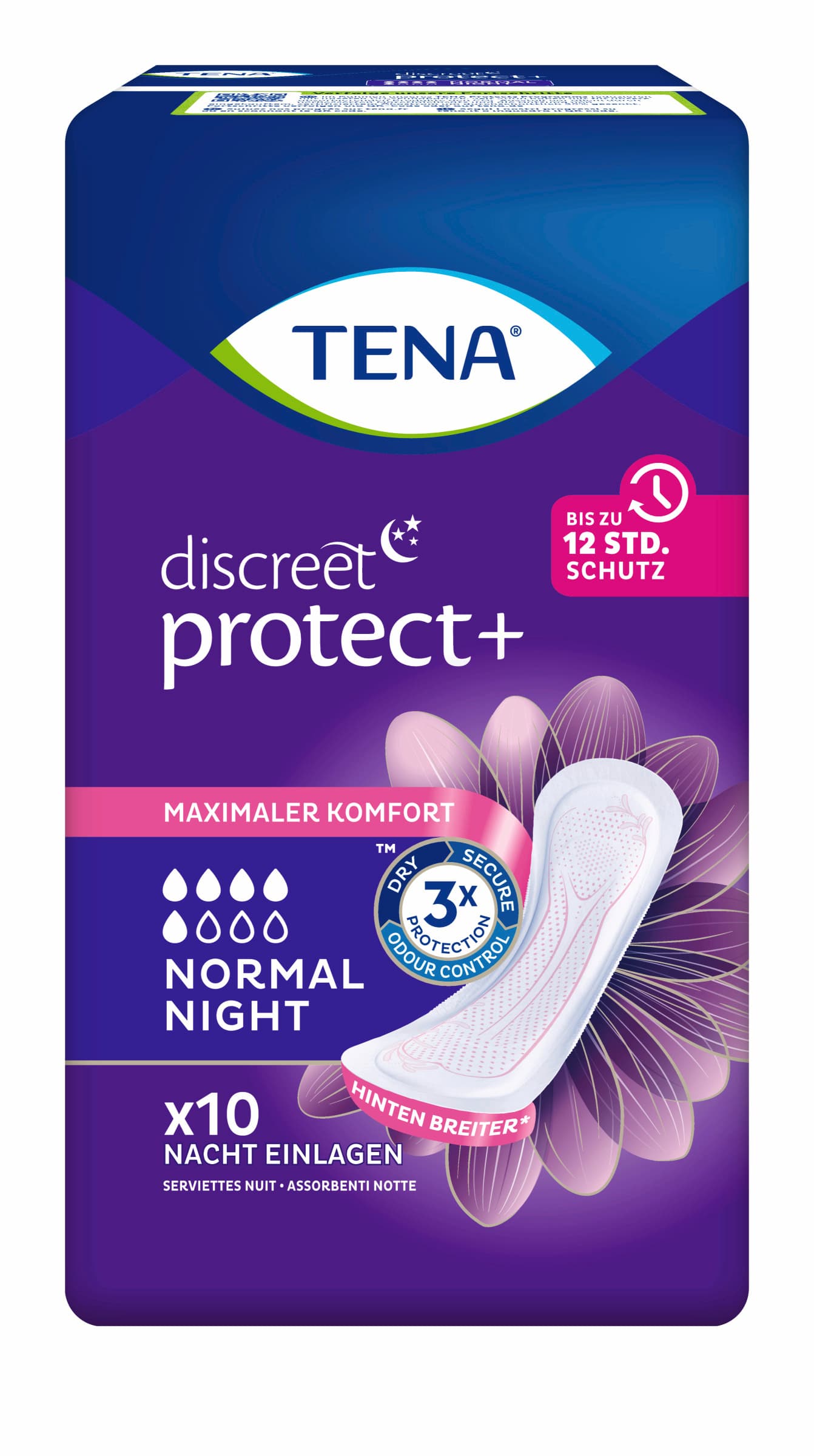 TENA discreet Normal Night Slipeinlagen