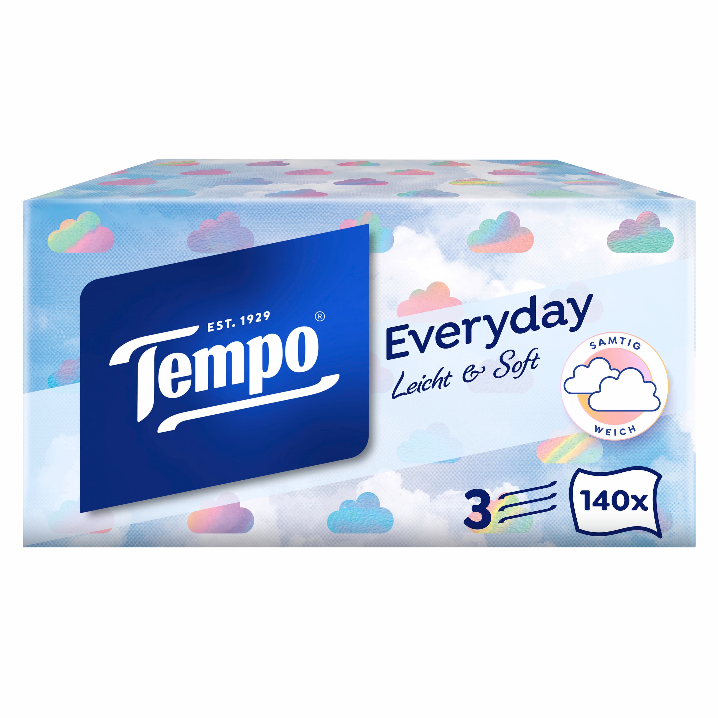 Tempo Taschentücher Everyday Leicht & Soft Box