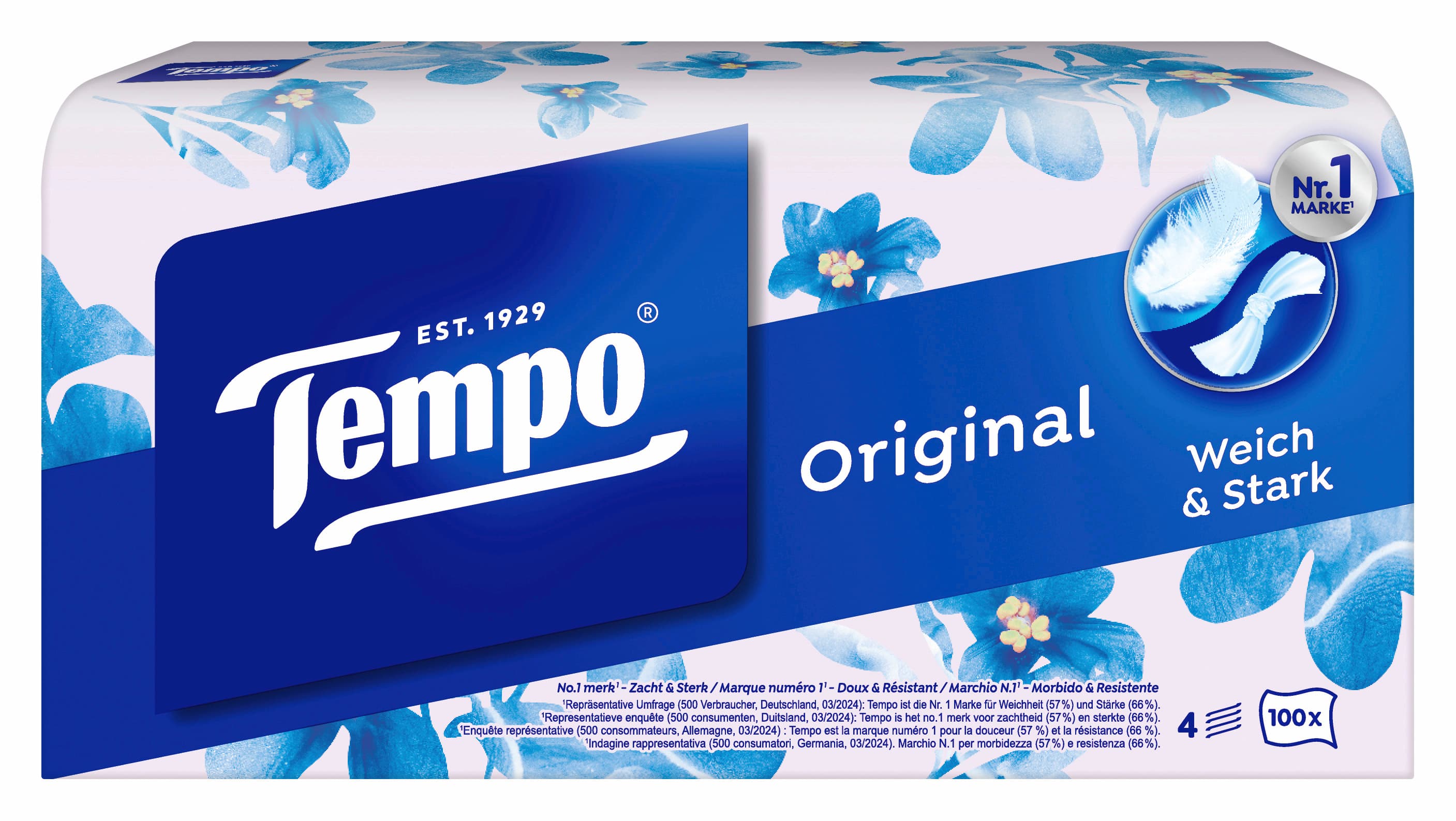 Tempo Taschentücher Original Single Box