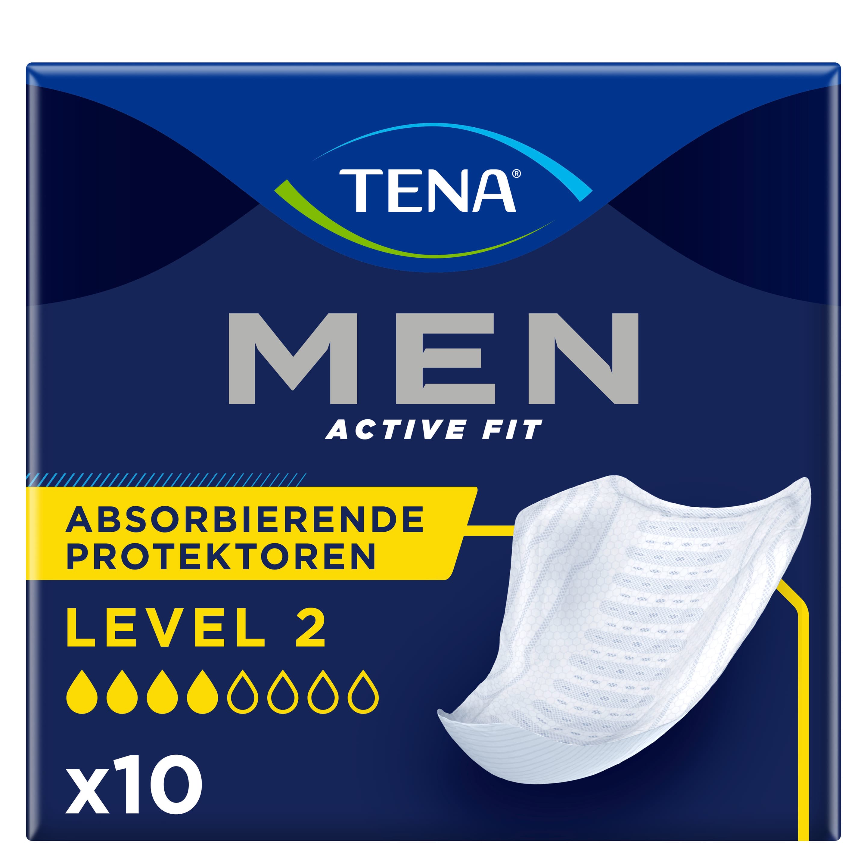 TENA MEN Level 2 Active Fit Inkontinenzeinlagen