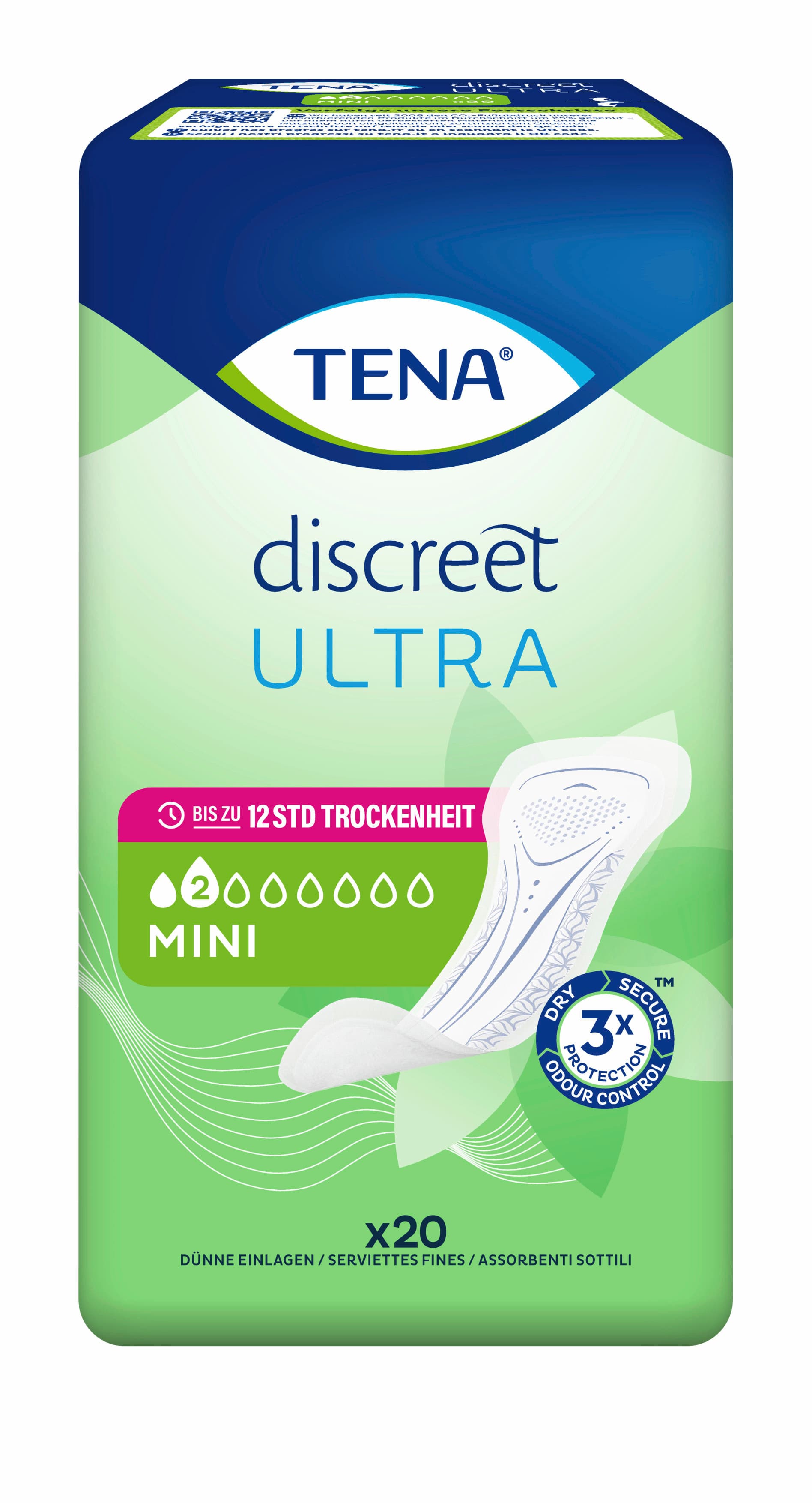 Tena discreet Ultra Inkontinenzeinlagen Mini