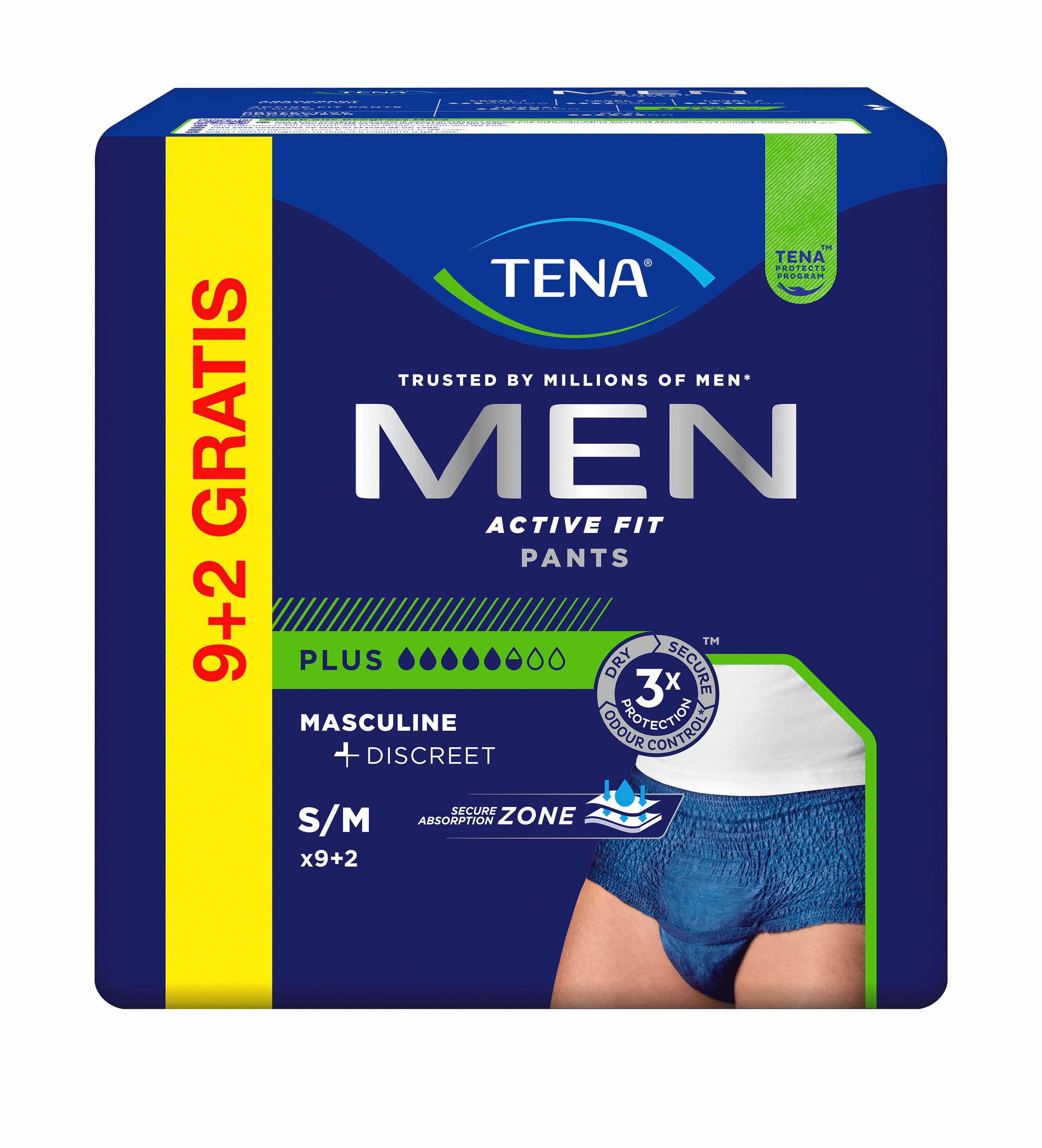 Tena Men Inkontinenzunterwäsche Active Fit Pants Plus S/M