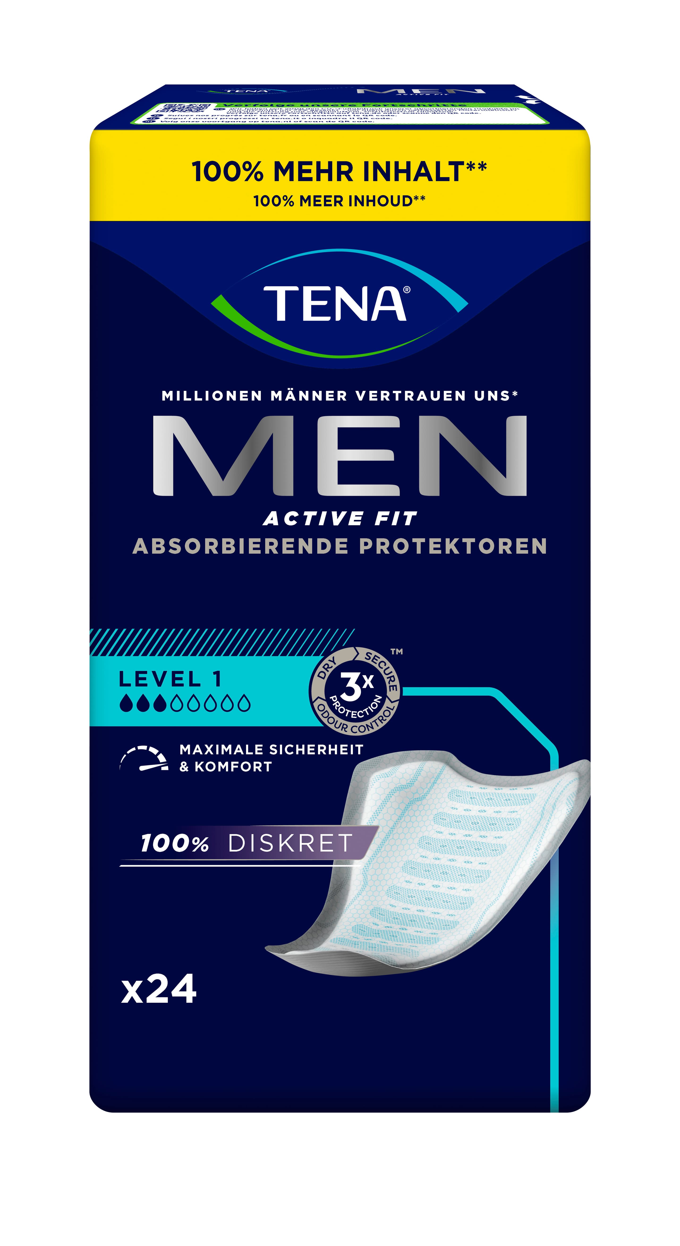 Tena Men Inkontinenzeinlage Active Fit Level 1