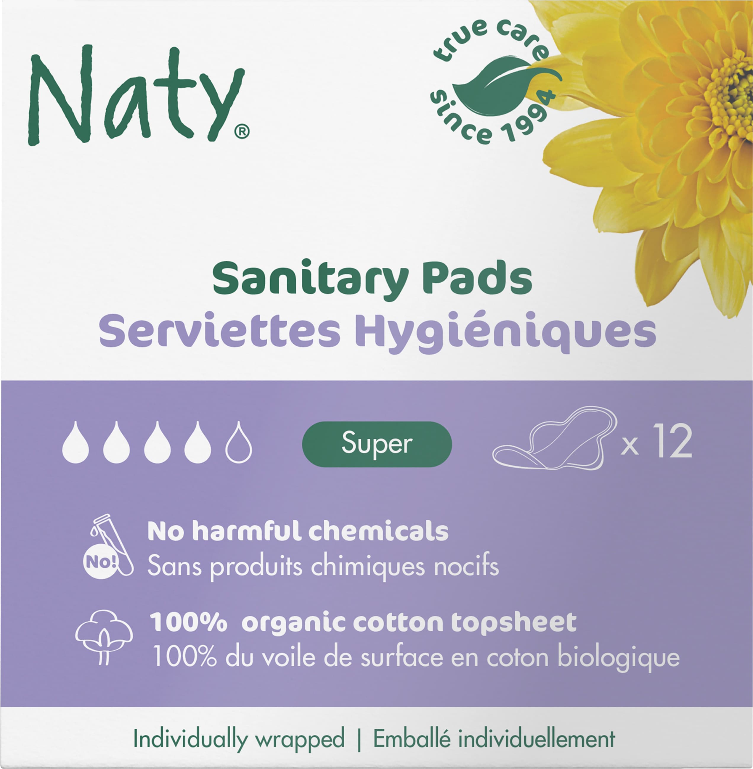 Naty Damenbinden, Super
