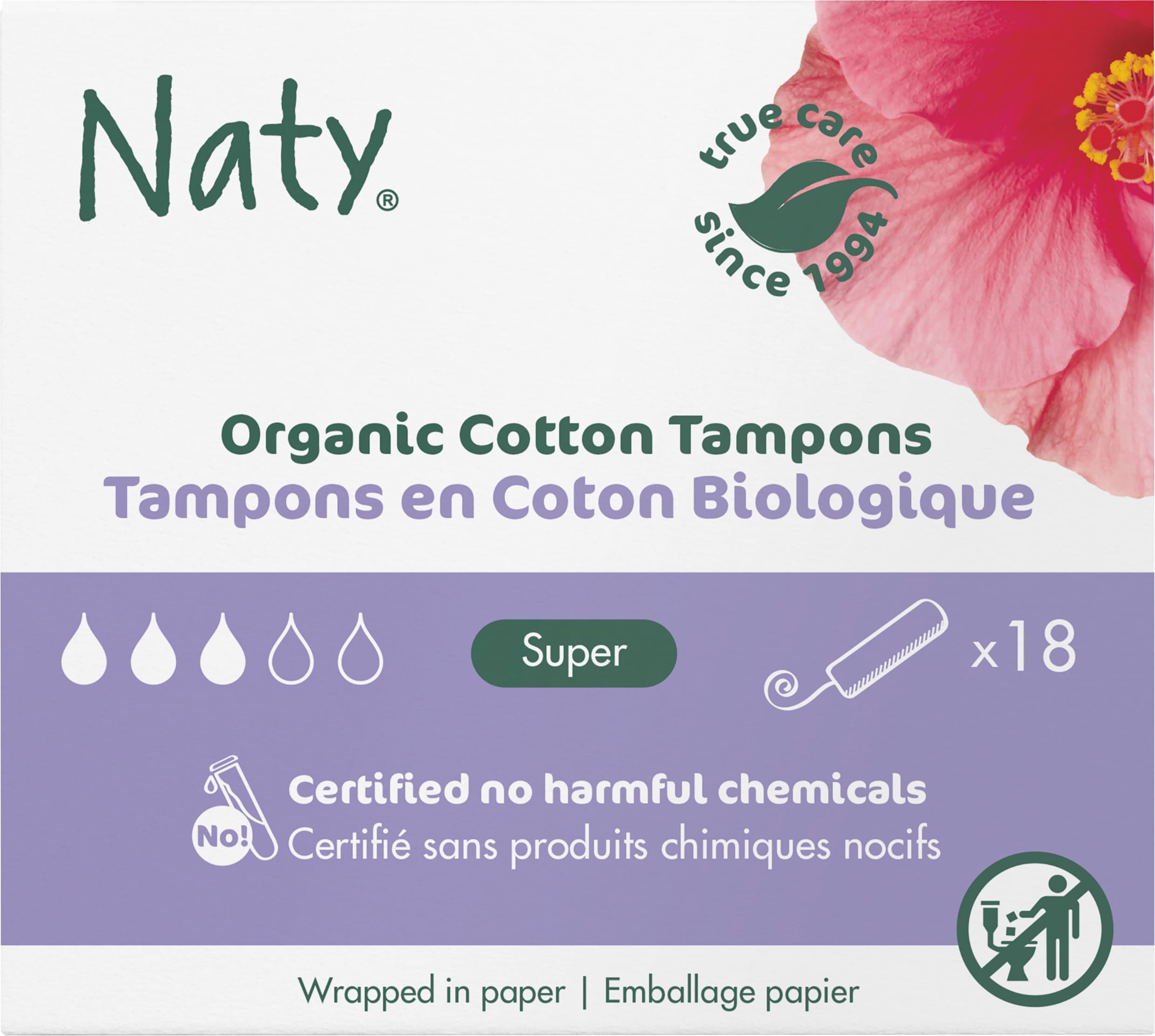 Eco by Naty Tampons Super