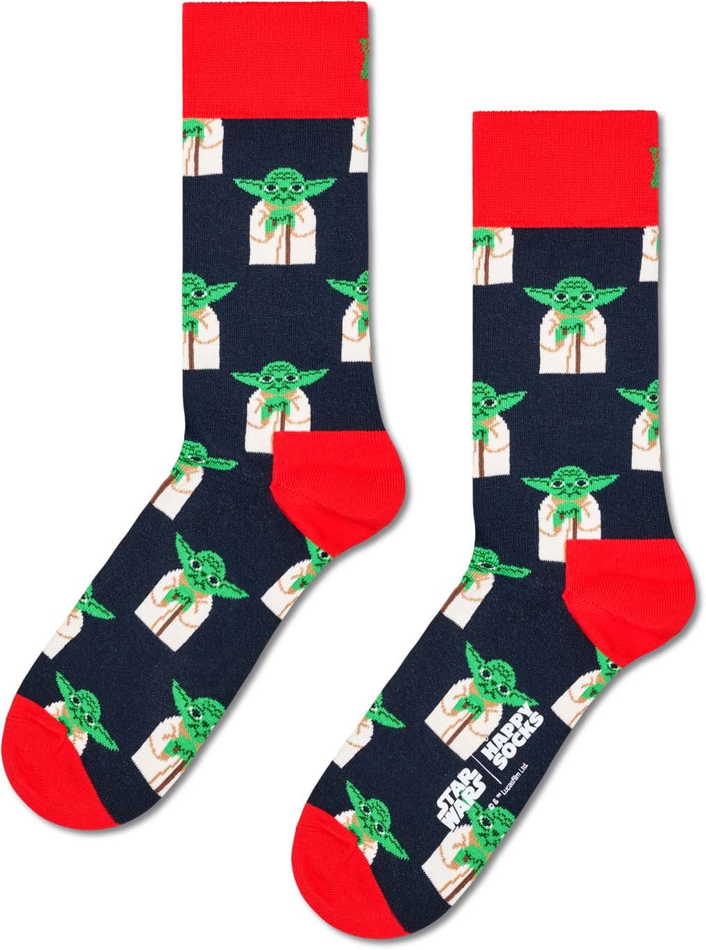 Happy Socks Herren Socken STAR WARS™ Master Yoda