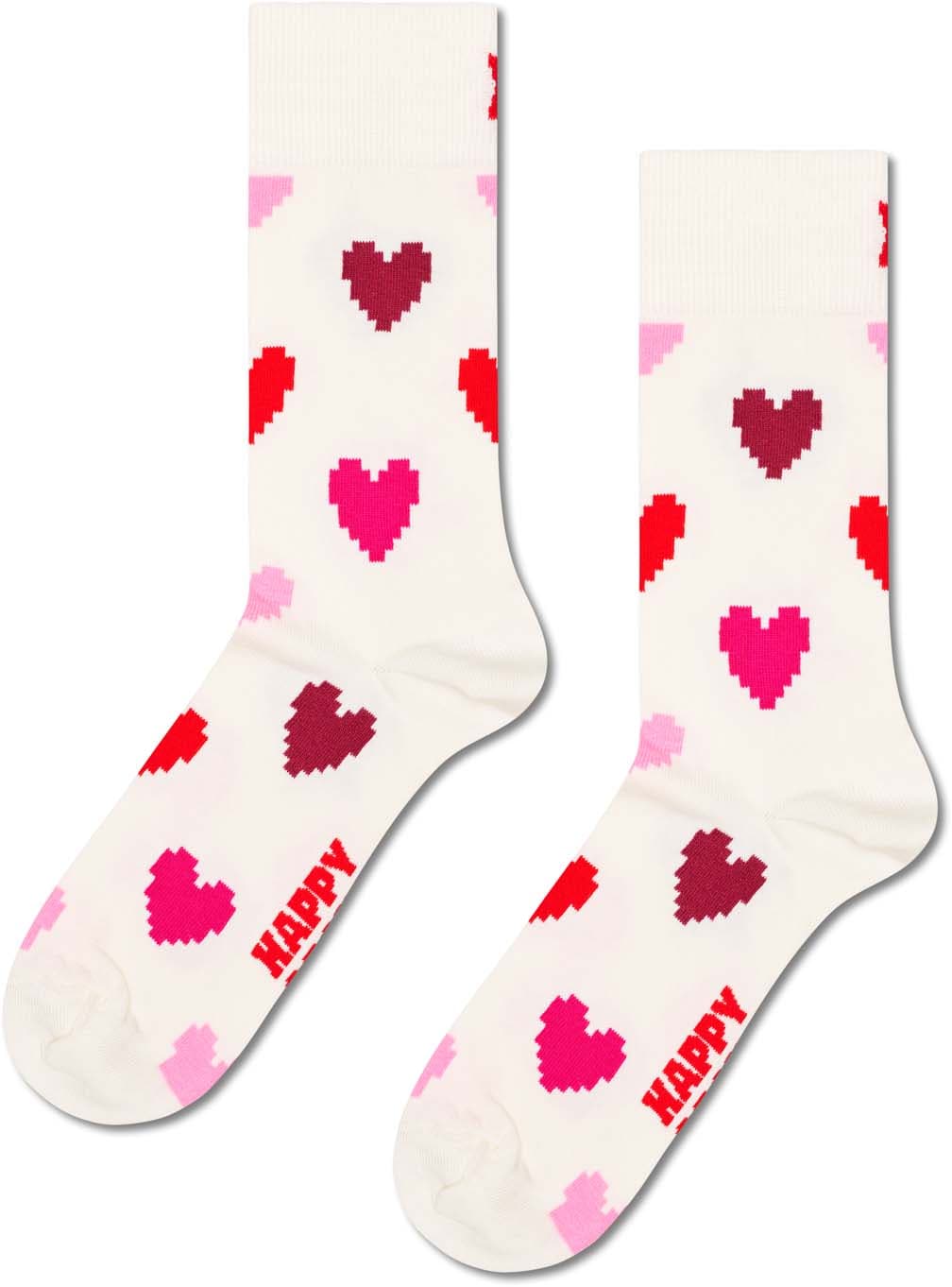 Happy Socks Damen Socken Pixel Heart