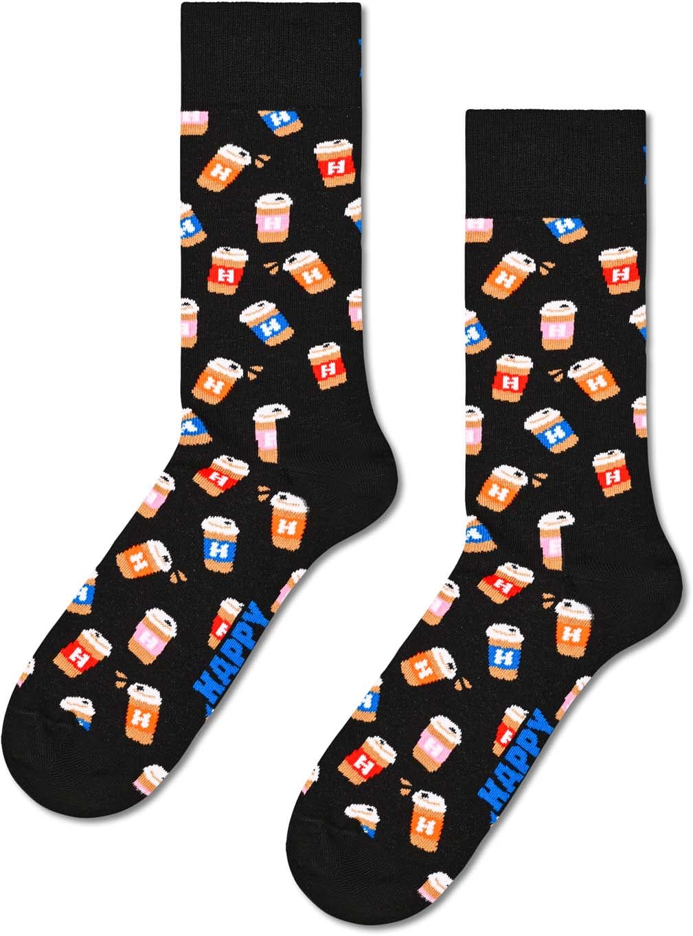 Happy Socks Unisex Socken Take Away Latte