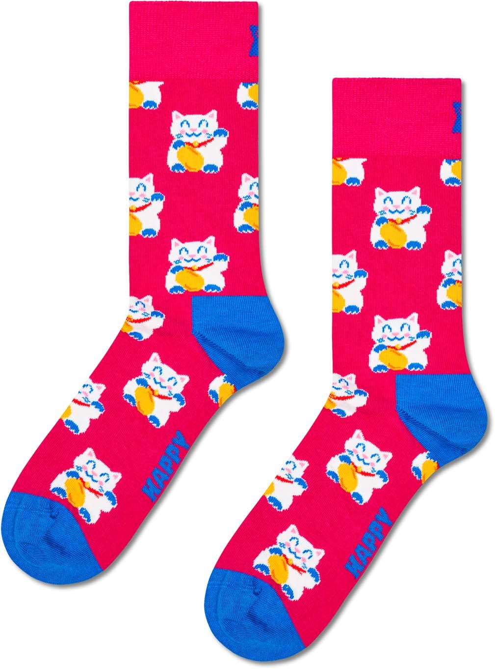 Happy Socks Unisex Socken Lucky Neko